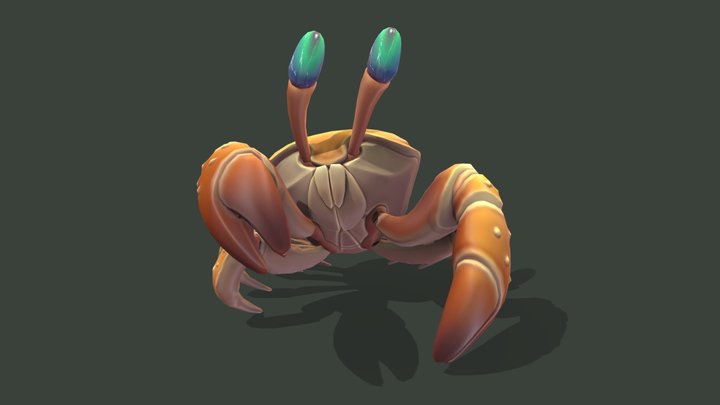 Crab 3D Model