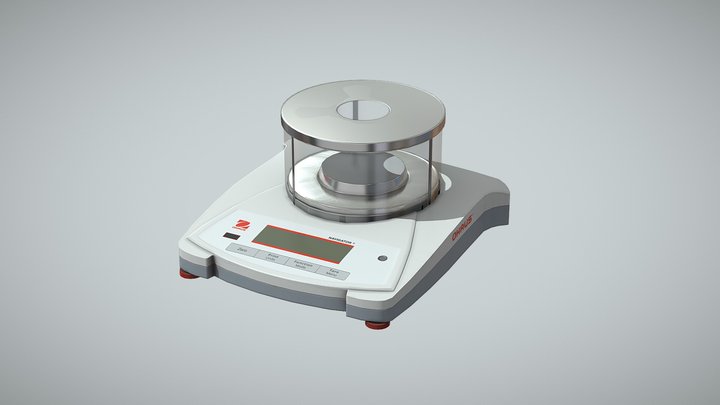 Ohaus Weighing Machine 3D Model