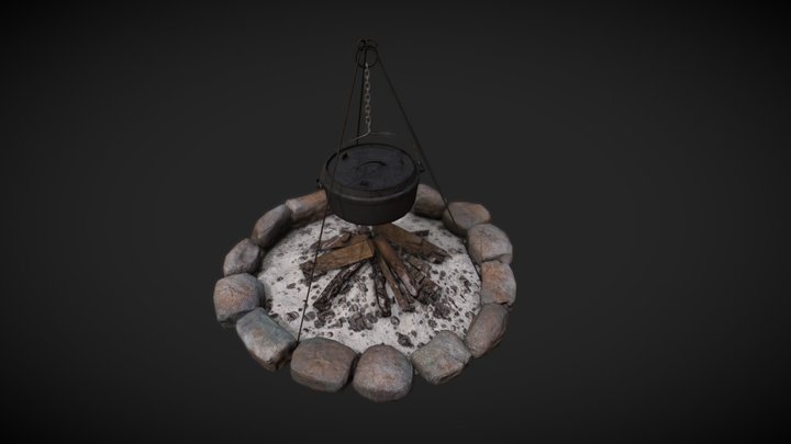 Fire_Pit 3D Model
