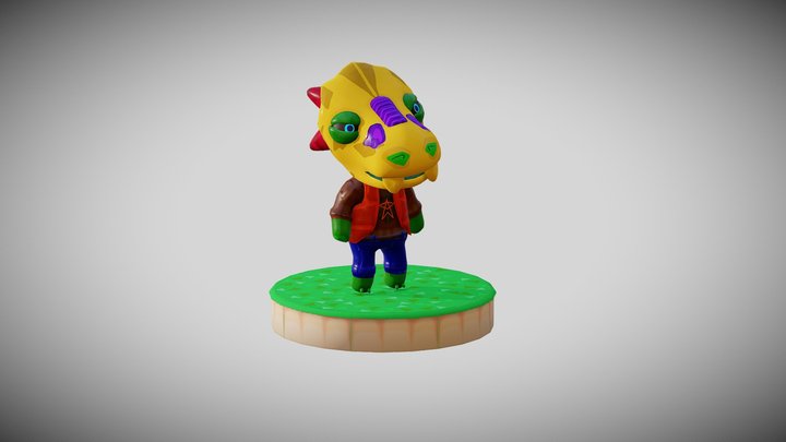 My Animal Crossing Villager 3D Model