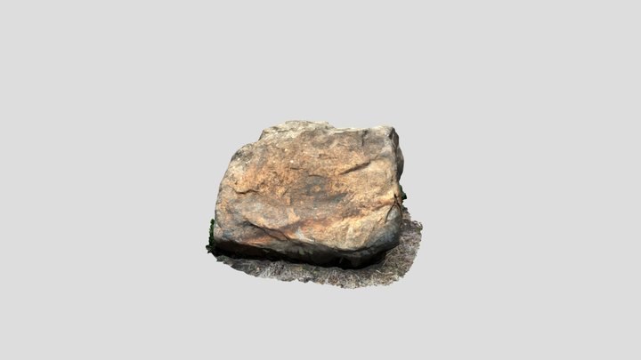 Rock Asset 5 3D Model