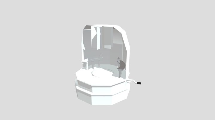 Folder Assignment - Environment, gray. 3D Model
