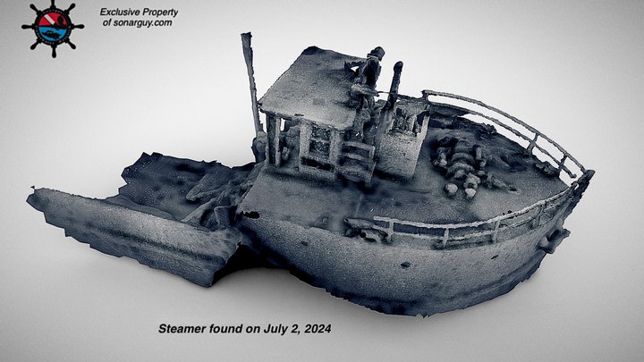 Lake Ontario Steamer 3D Model