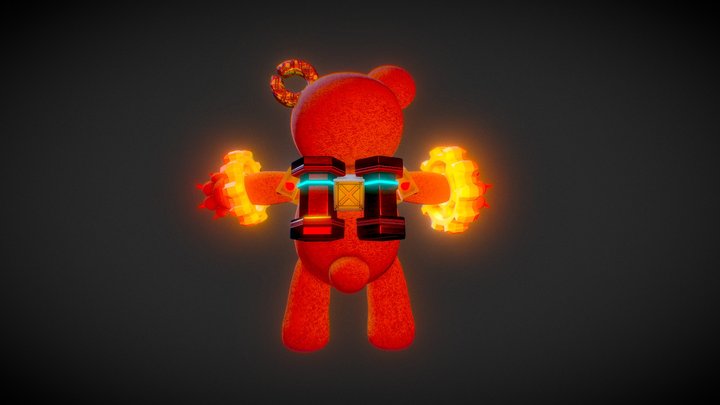 Robo-Bear 3D Model