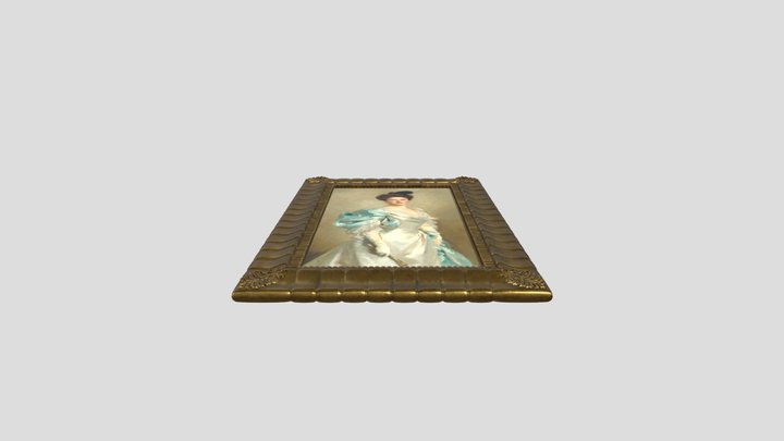 Retro Picture Frame – Modello 3D gratuito STL