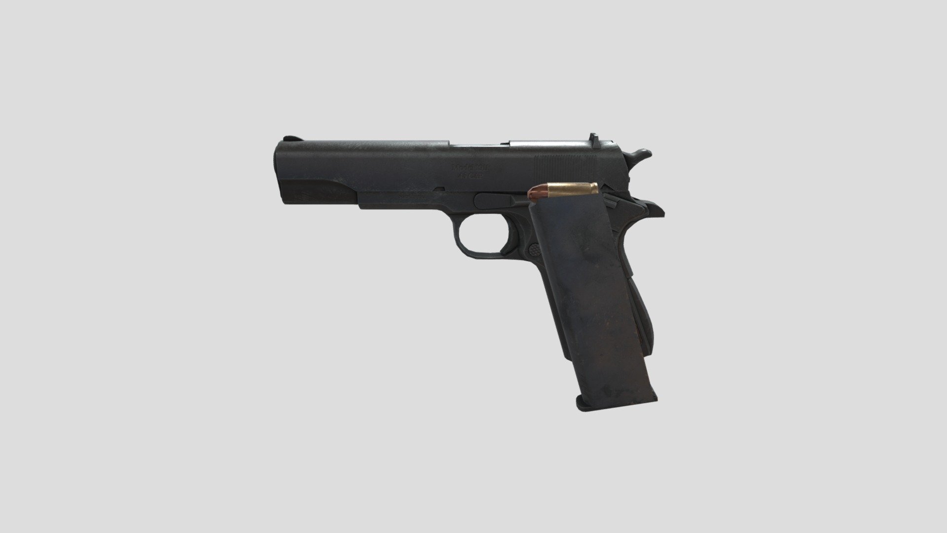 M1911 4K texture - 3D model by WarsmithKyros (@K1rov) [9546120] - Sketchfab