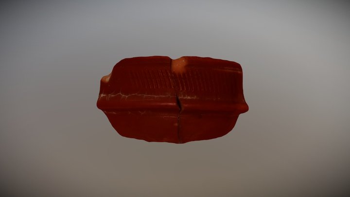 Terra sigillata itálica (forma Conspectus 33) 3D Model