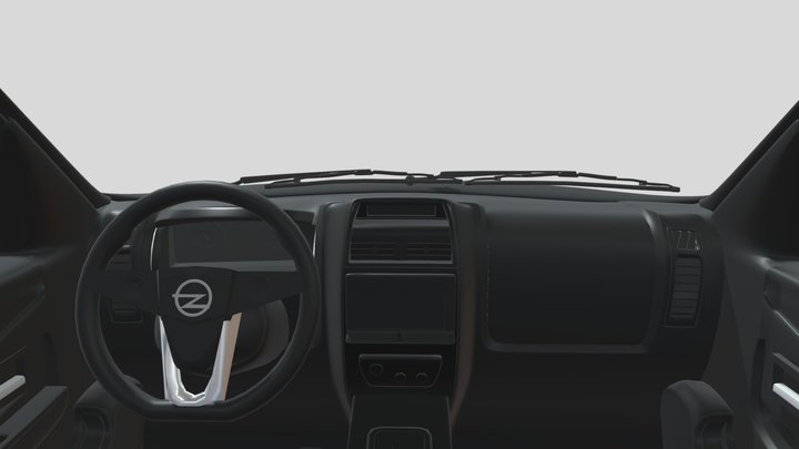 Car Interior 3D Model