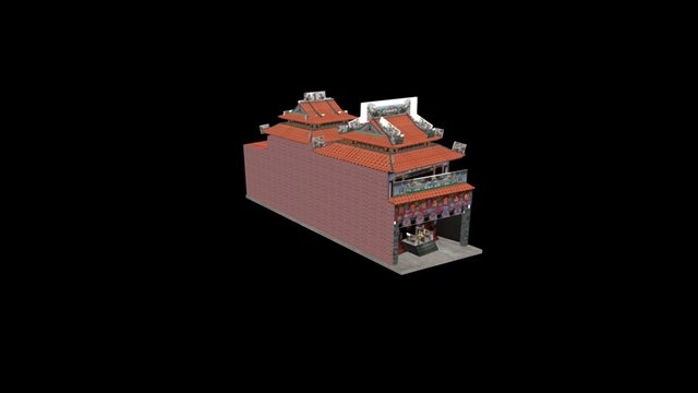 松山霞海城隍廟test 3D Model