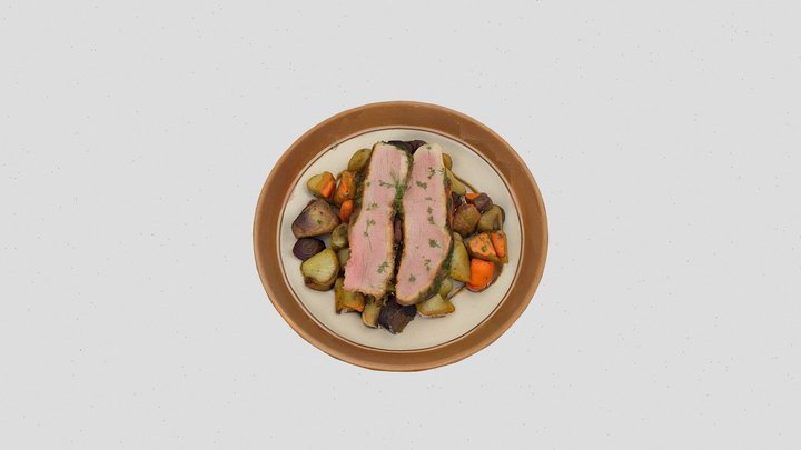 Roasted Delight 3D Model