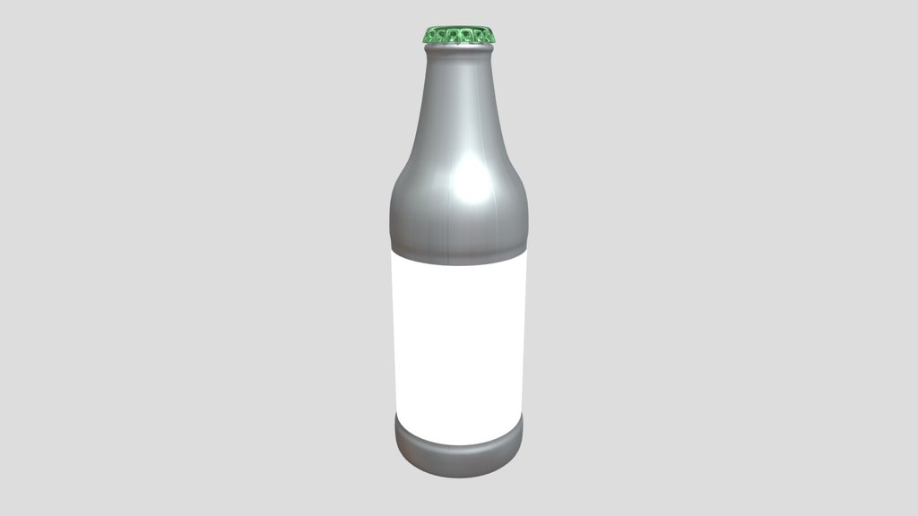 Carbon Beer Bottle