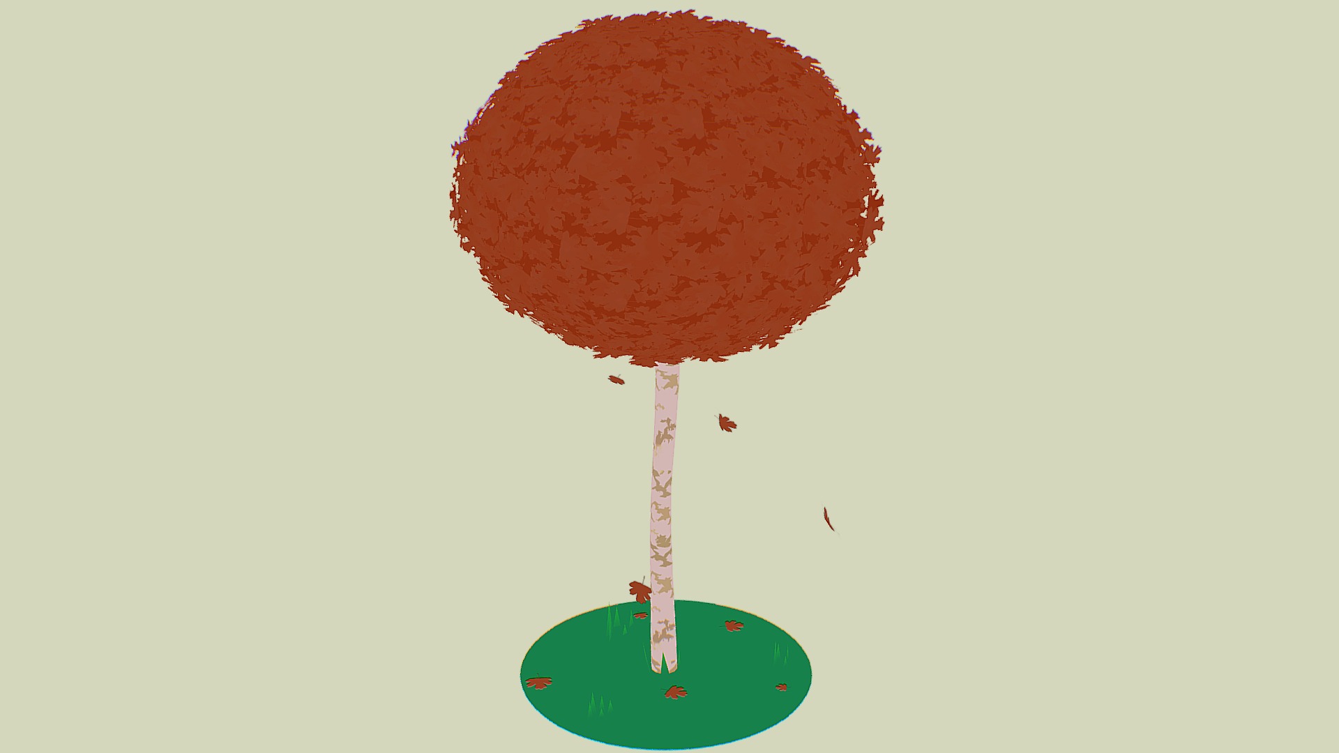 Autumn Tree - 3D model by Ama-K [9549486] - Sketchfab