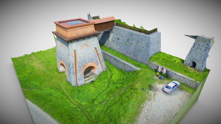 Stará huť u Adamova 3D Model