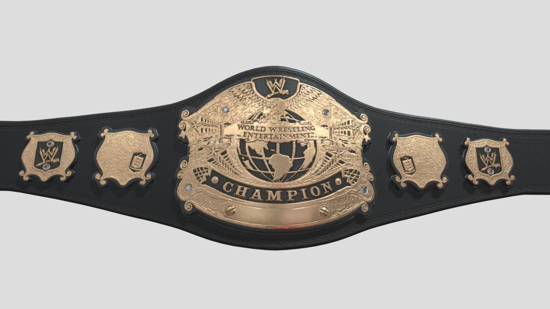 WWE - Undisputed Champion Belt - Download Free 3D model by ...