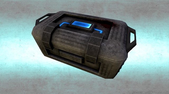 Futuristic Box 3D Model