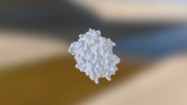 2vaa-ABP-surf-1dot4 WITH peptide in groove 3D Model