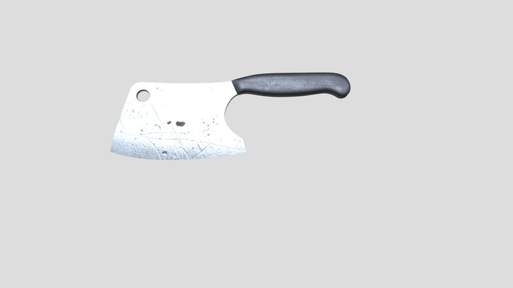Cuchillo Baking 3D Model