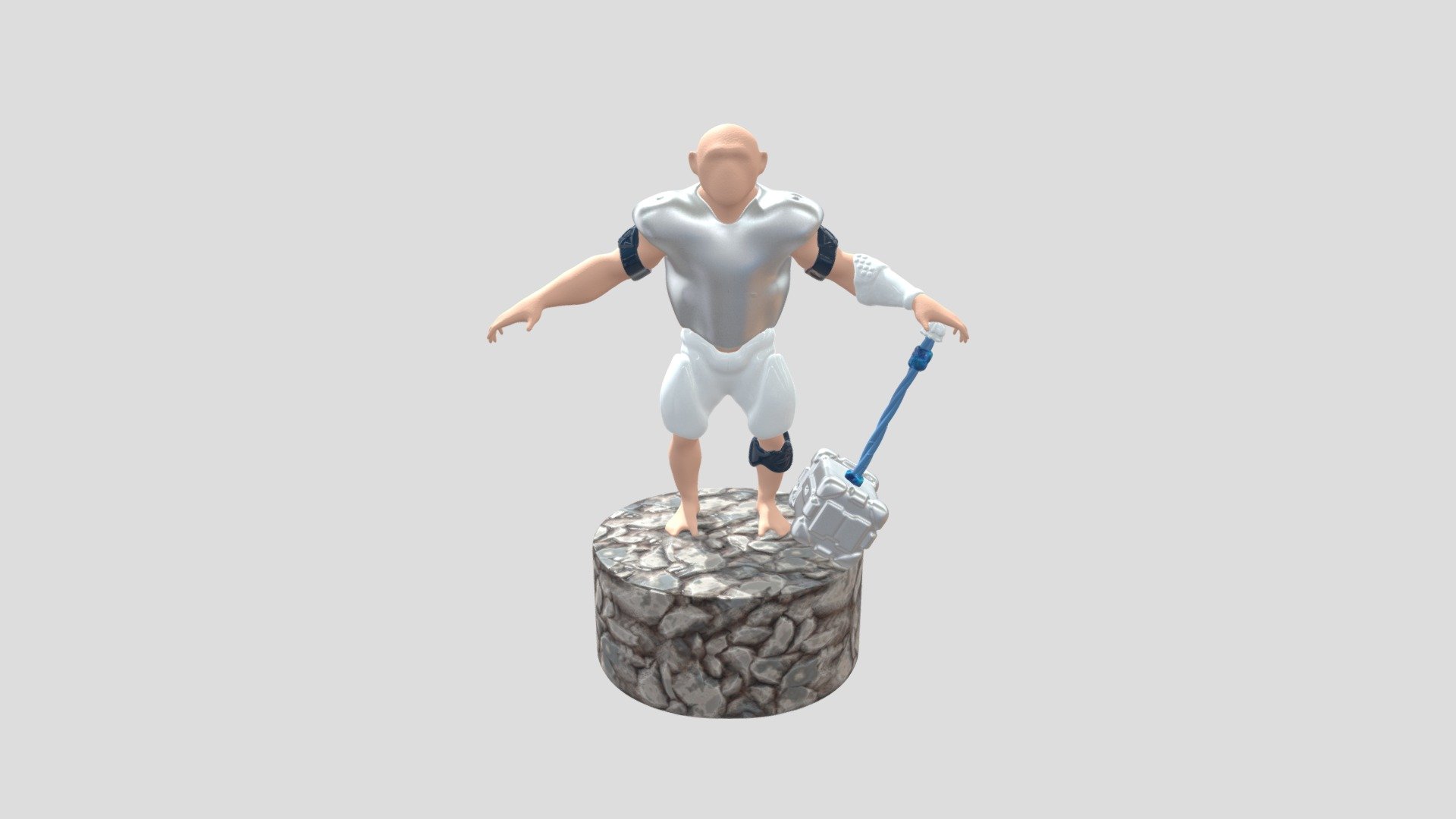 Ape Warrior - Download Free 3D model by Dental Kinder (@chbn.junior ...