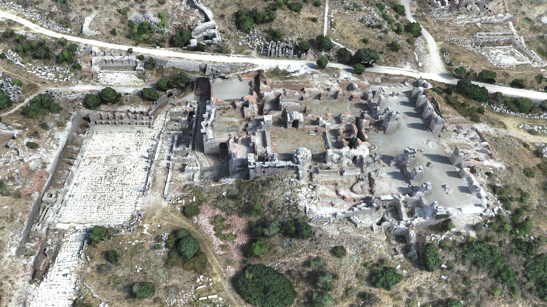 The Lower Agora and Roman Baths of Sagalassos