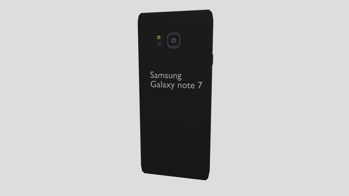 Boom phone! Samsung Galaxy Note 7 – Modèle 3D gratuit STL
