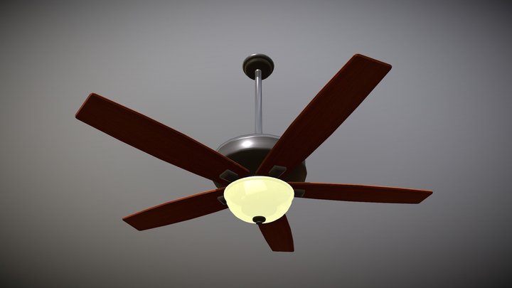 Ceiling Fan 3D Model