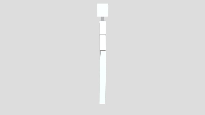 Tall boy character 3D Model