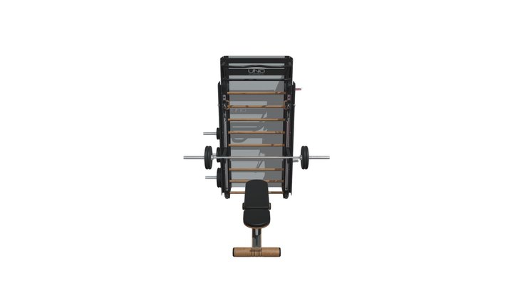 Многофункциональная шведская стенка UNO Prime – Gratis 3D-model STL