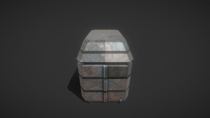 Scifi chest DV 3D Model