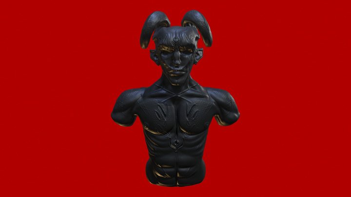 DemonTorso 3D Model