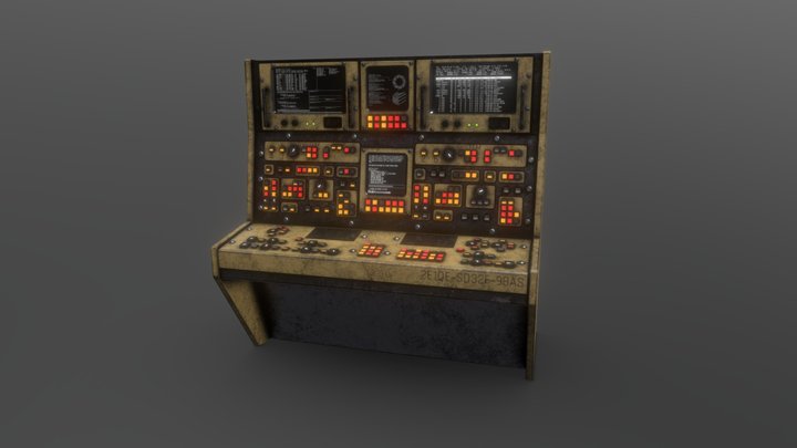 Computer #3 3D Model