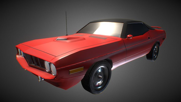 Megas XLR Car 3D Model