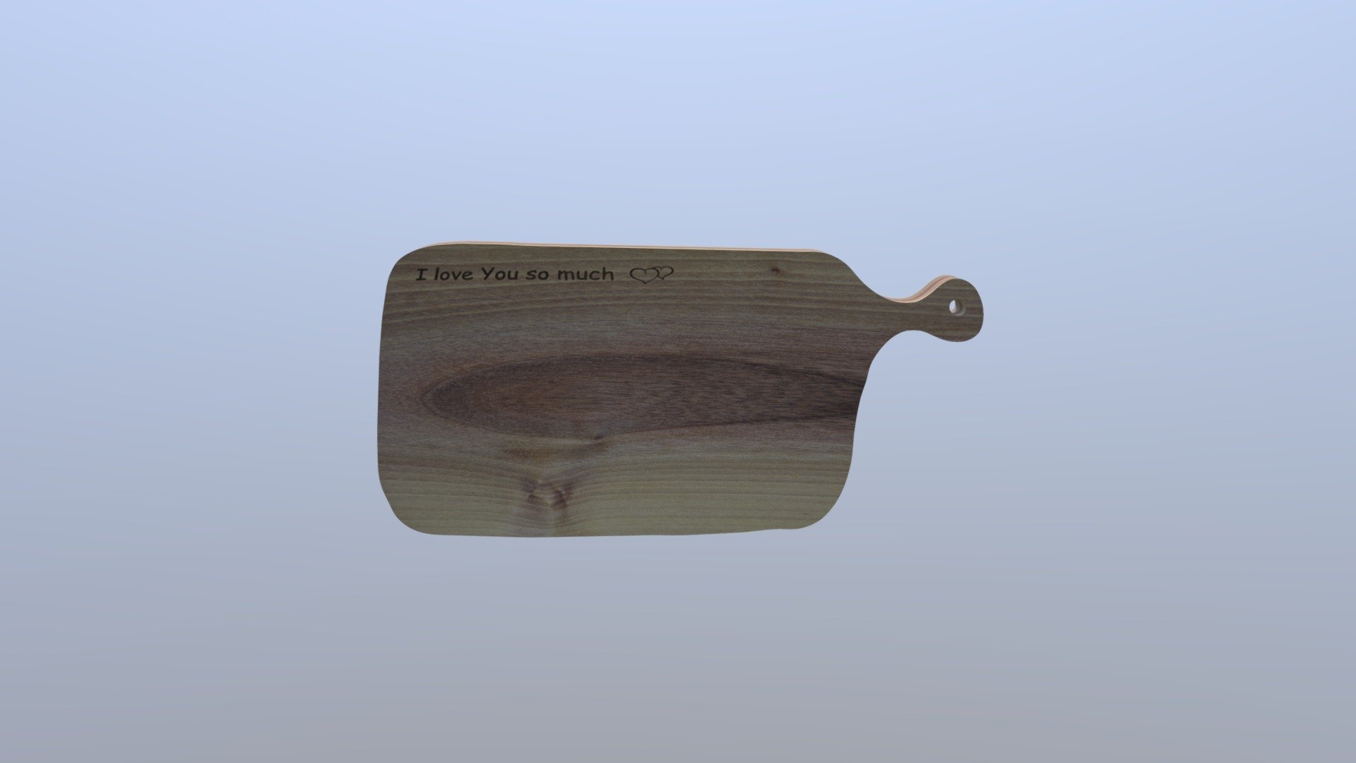 5. Personalised small walnut sushi board
