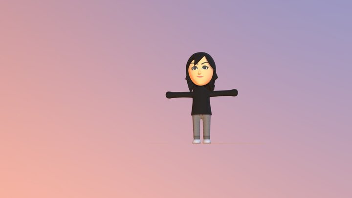 Mii 3D Model
