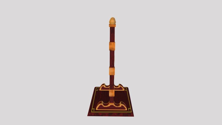 Chinese Signboard 3D Model