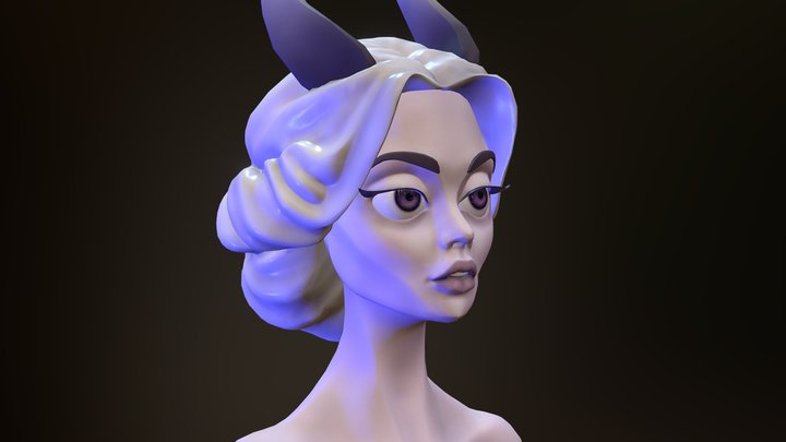 White Princess 3D Model