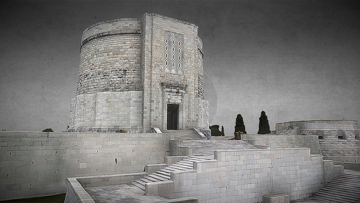 Santuario di Oslavia - Gorizia 3D Model