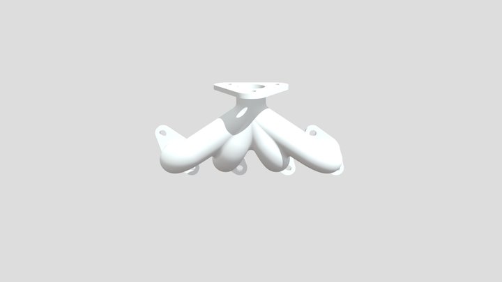 Exhaust Manifold 3D Model