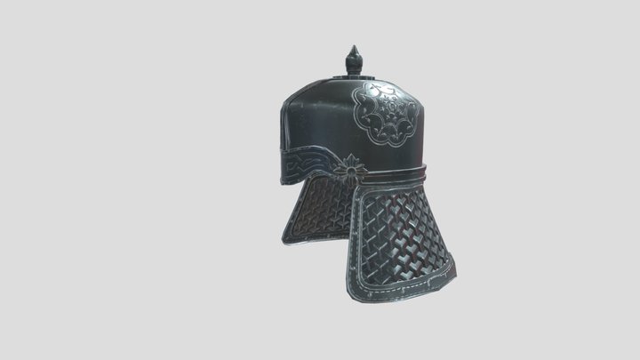 Procedural helmet test 2 3D Model