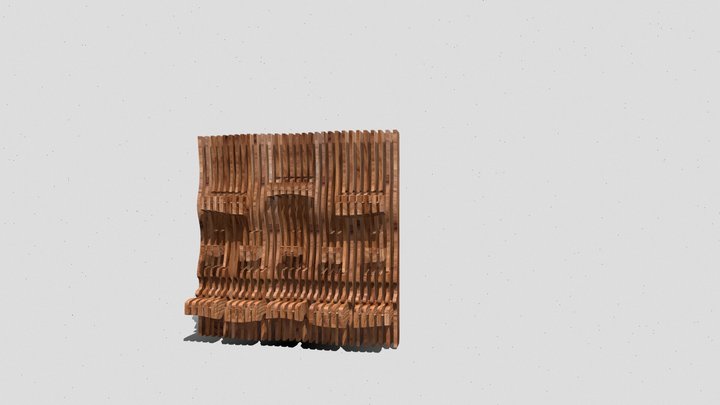 parametric wall 3D Model