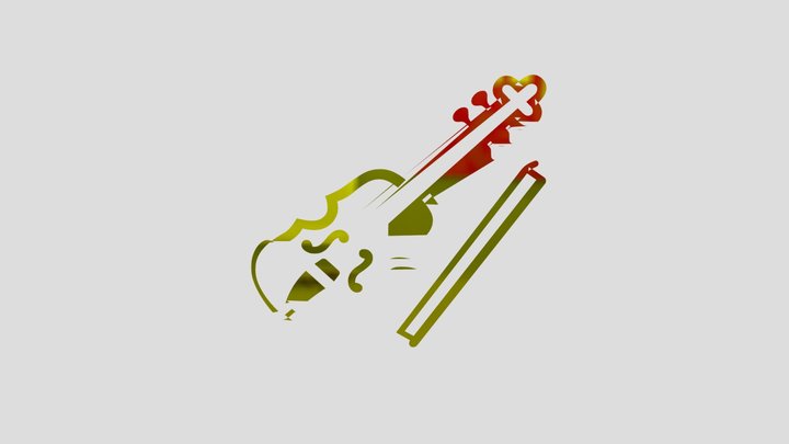 Elegant Violin Model – Modelo 3D gratuito STL