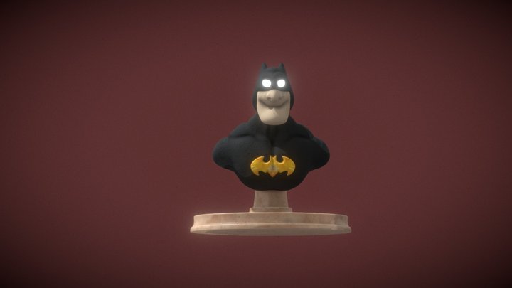 old batman 3D Model