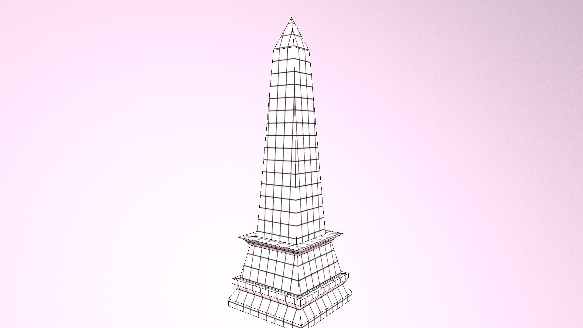 Obelisk with Unwrap - 3D model by Thordway [9558178] - Sketchfab