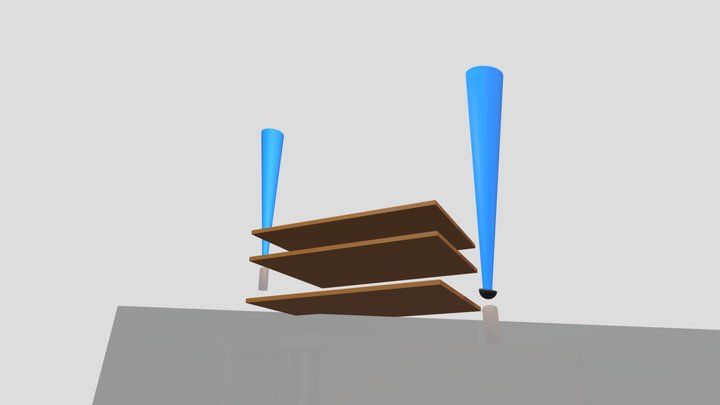 20th Century Fox print logo CGI Orthographic ani 3D Model