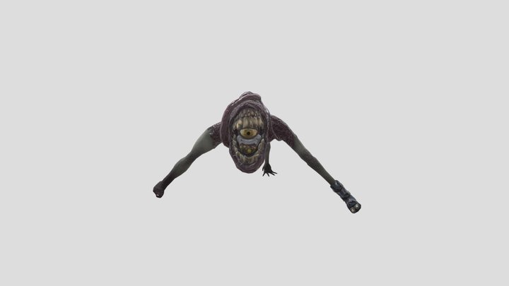 Deep Within Doggo Textures 3D Model