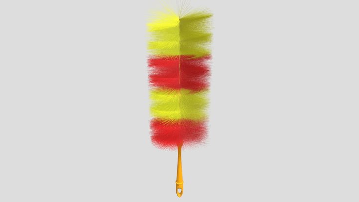 Hand Furniture Duster 3D Model