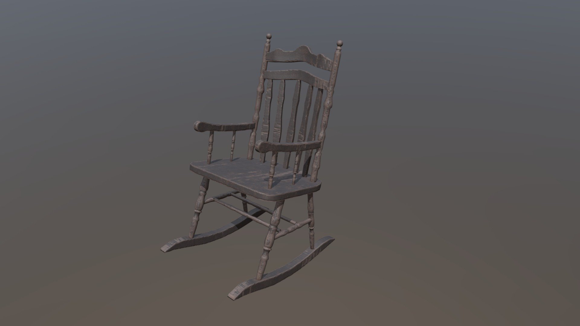 Rockingchair - 3D model by Sara Frid (@Pixeluna) [955baa0] - Sketchfab