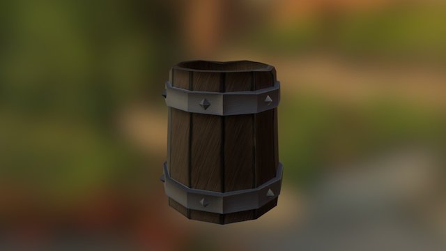 Medieval Mug 3D Model