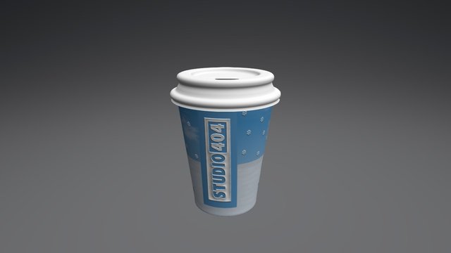 COFFEE CUP V2 3D Model
