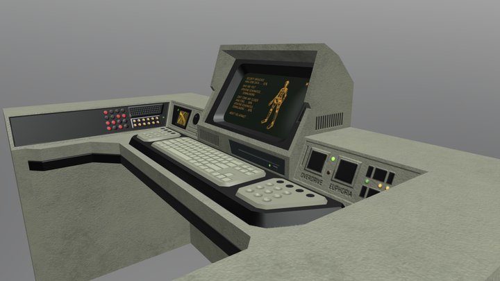 Computer 3D Model