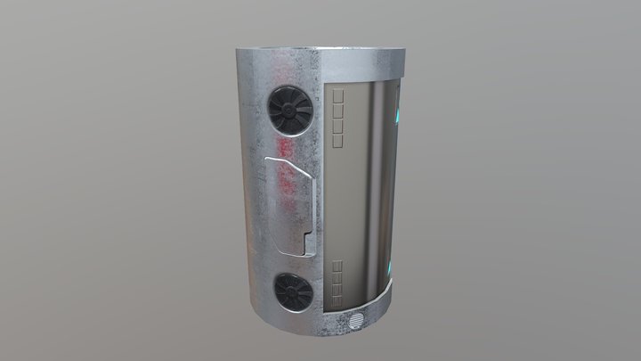 Scifi elevator / teleport 3D Model